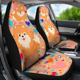 Pomeranian Car Seat Covers 50 195016 - YourCarButBetter