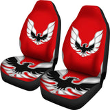 Pontiac Firebird Red Themed Car Seat Covers Custom 1 212803 - YourCarButBetter