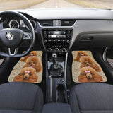 Poodle Car Floor Mats Funny For Poodle Dog Lover 110424 - YourCarButBetter