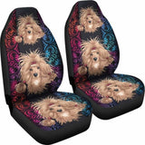 Poodle Car Seat Covers 08 110424 - YourCarButBetter