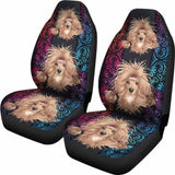 Poodle Car Seat Covers 08 110424 - YourCarButBetter