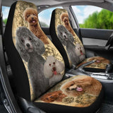 Poodle - Car Seat Covers 110424 - YourCarButBetter
