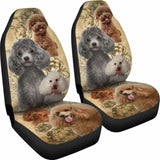 Poodle - Car Seat Covers 110424 - YourCarButBetter