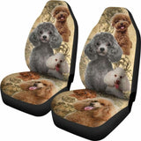 Poodle - Car Seat Covers 110424 - YourCarButBetter