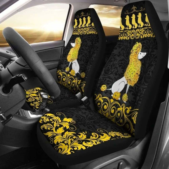 Poodle Car Seat Covers 3 110424 - YourCarButBetter