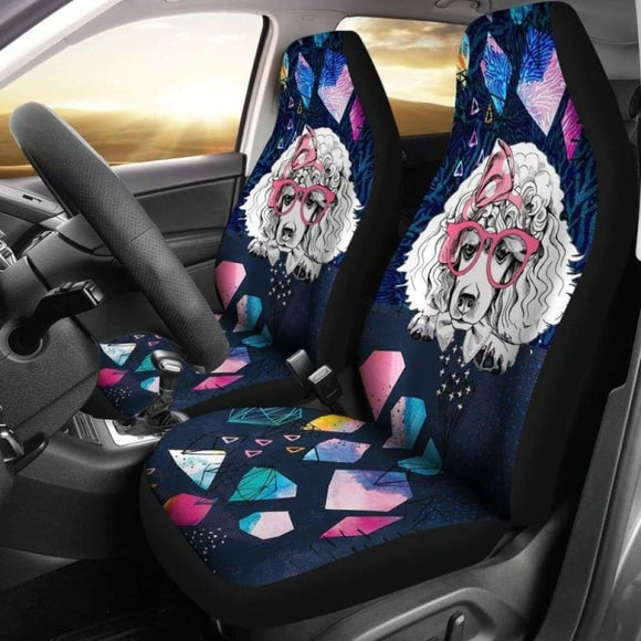Poodle Car Seat Covers 5 110424 - YourCarButBetter