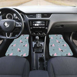 Poodle Dog Pattern Front And Back Car Mats 110424 - YourCarButBetter