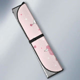Poodle Dog Pink Color Theme Car Auto Sun Shades 104020 - YourCarButBetter