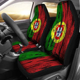Portugal Grunge Flag Seat Covers 1 232125 - YourCarButBetter