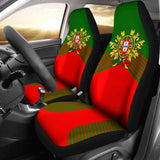 Portugal Red Coat Of Arms Car Seat Covers Amazing 105905 - YourCarButBetter