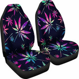 Pot Leaves Tie Dye Seat Covers 154230 - YourCarButBetter