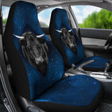 Powerful Bull Galaxy For Bull Cow Lovers Car Seat Covers 212102 - YourCarButBetter