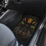 Premium Panther Awesome With Green Eyes Car Floor Mats 212601 - YourCarButBetter