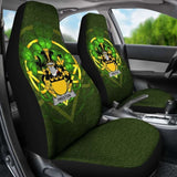 Preston Ireland Car Seat Cover Celtic Shamrock (Set Of Two) 154230 - YourCarButBetter
