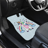 Pride LGBT Custom Funny Unicorn Love Car Floor Mats 211204 - YourCarButBetter