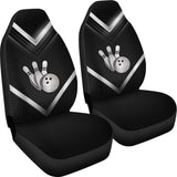 Print Bowling Universal Fit Car Seat Covers 211008 - YourCarButBetter