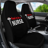 Proud To Be A Nurse Car Seat Covers 144902 - YourCarButBetter
