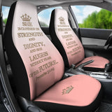 Proverbs 31:25 She is Clothed in Strength and Dignity Car Seat Covers 211401 - YourCarButBetter