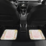 Proverbs 31:25 She Is Clothed With Strength And Dignity Car Floor Mats 211305 - YourCarButBetter