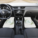 Proverbs 31:25 She Is Fearless Woman And Flower Lovers Car Floor Mats 211305 - YourCarButBetter