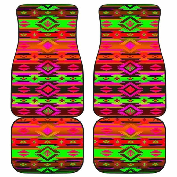 Psychedelic Car Floor Mats 192609 - YourCarButBetter