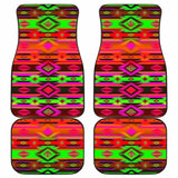 Psychedelic Car Floor Mats 192609 - YourCarButBetter