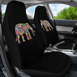 Psychedelic Elephant Car Seat Covers 202820 - YourCarButBetter