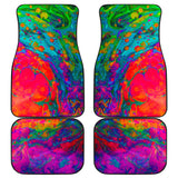 Psychedelic Space Car Mat 550317 - YourCarButBetter