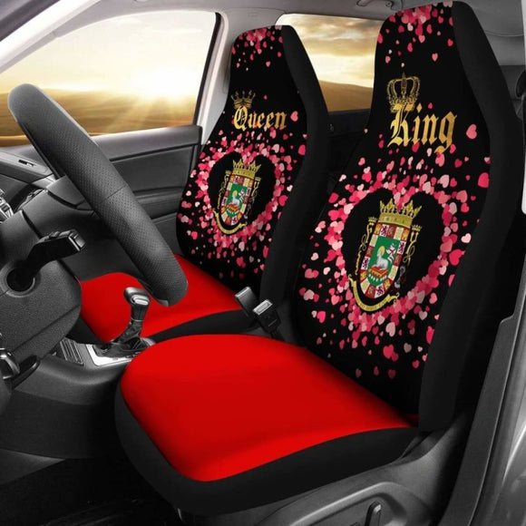 Puerto Rico Car Seat Cover Couple King/Queen (Set Of Two) 221205 - YourCarButBetter