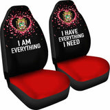 Puerto Rico Car Seat Covers Couple Valentine Everthing I Need (Set Of Two) 221205 - YourCarButBetter