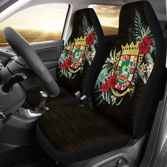 Puerto Rico Hibiscus Car Seat Covers 7 232125 - YourCarButBetter