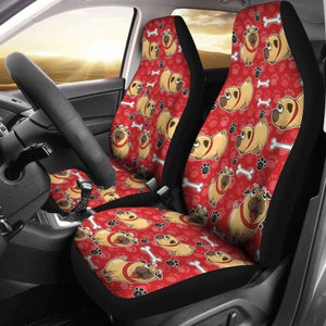 Pug Car Seat Covers 09 102918 - YourCarButBetter