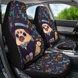 Pug Car Seat Covers 230 102918 - YourCarButBetter