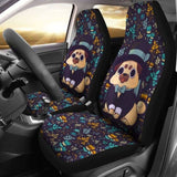 Pug Car Seat Covers 230 102918 - YourCarButBetter
