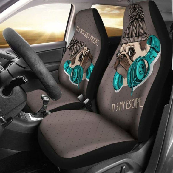 Pug Dog 03 Car Seat Cover 102918 - YourCarButBetter