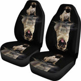 Pug Pets Dogs Animal Car Seat Cover 102918 - YourCarButBetter