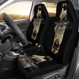 Pug Pets Dogs Animal Car Seat Cover 102918 - YourCarButBetter