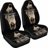 Pug Pets Dogs Animal Car Seat Cover 102918 - YourCarButBetter