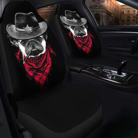 Pugdog Funny Seat Covers 102918 - YourCarButBetter