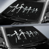 Pulp fiction mashup star wars car sunshade 094201 - YourCarButBetter