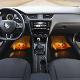 Pumpkin Halloween Car Floor Mats 102802 - YourCarButBetter