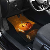 Pumpkin Halloween Car Floor Mats 102802 - YourCarButBetter