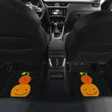 Pumpkin Halloween Car Floor Mats 102802 - YourCarButBetter