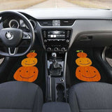 Pumpkin Halloween Car Floor Mats 102802 - YourCarButBetter