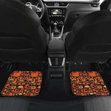 Pumpkin Halloween Car Floor Mats 102802 - YourCarButBetter