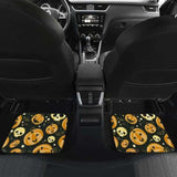 Pumpkin Halloween Car Floor Mats 102802 - YourCarButBetter