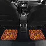 Pumpkin Halloween Car Floor Mats 102802 - YourCarButBetter