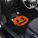 Pumpkin Halloween Car Floor Mats 102802 - YourCarButBetter