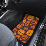 Pumpkin Halloween Car Floor Mats 102802 - YourCarButBetter