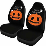 Pumpkin Halloween Car Seat Covers 102802 - YourCarButBetter